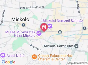 Miskolc Cafe Miskolc a térképen