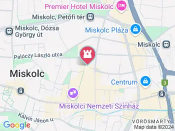 Miskolc város elesett hősei Miskolc a térképen