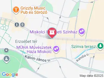 Miskolci Galéria Miskolc a térképen