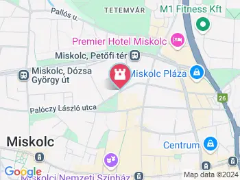 Miskolci Szent Háromság ortodox templom Miskolc a térképen