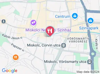 Munch Pastry & Cafe Miskolc a térképen