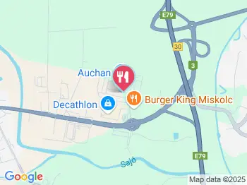 Nagy Fal Kínai Étterem - Auchan Miskolc a térképen