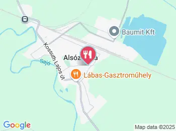 Népkerti Vigadó Étterem Miskolc a térképen