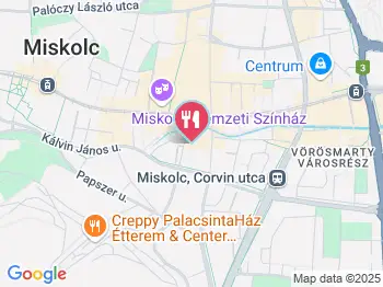 New Orleans Music Pub Miskolc a térképen