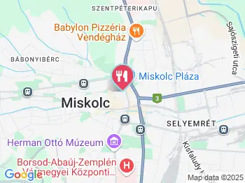 Öreg Halász Étterem (Öreg Miskolcz Hotel) Miskolc a térképen
