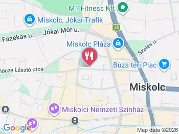 Otthonka Miskolc a térképen