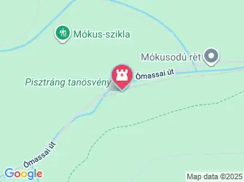 Pisztráng Tanösvény Miskolc a térképen