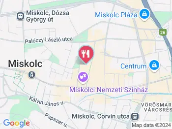 Pizza Király Miskolc a térképen