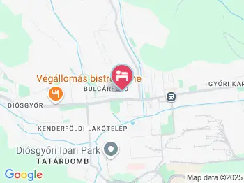 Regina Vendégház Miskolc a térképen