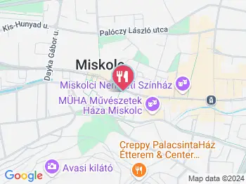 Sarokház Kávézó Miskolc a térképen