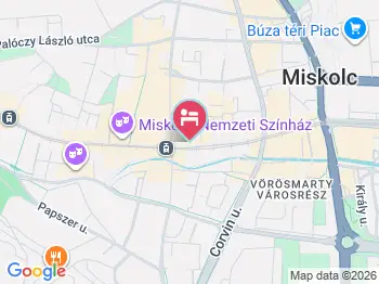 Széchenyi Apartman Miskolc a térképen