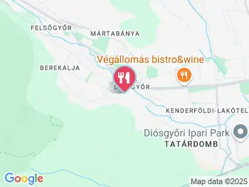 Talizmán Panzió és Étterem Miskolc a térképen