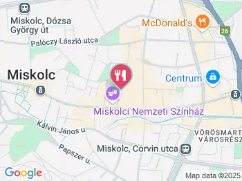 Téli Fagyi Kávézó-Bisztró Miskolc a térképen