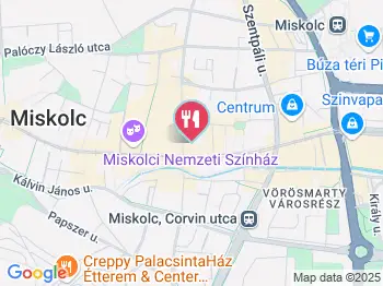 Tiramisu Cukrászda Miskolc a térképen