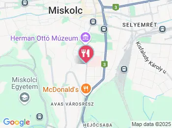 Toscana Art Café Miskolc a térképen
