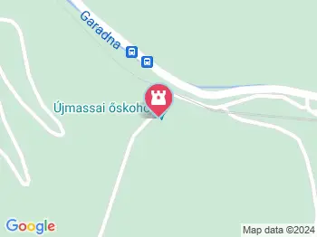 Újmassai őskohó Miskolc a térképen