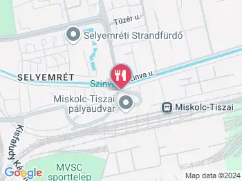 Utas Club Büfé Miskolc a térképen