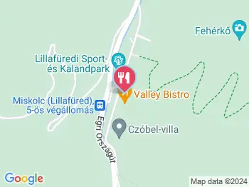 Valley Bistro Miskolc a térképen