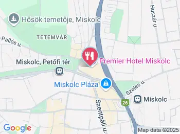 Zip’s Brewhouse Miskolc a térképen