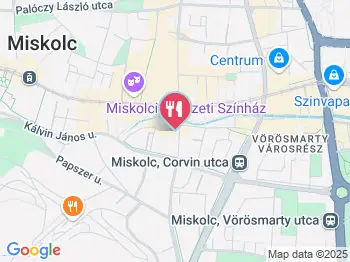 Zöldellő Salátabár Miskolc a térképen