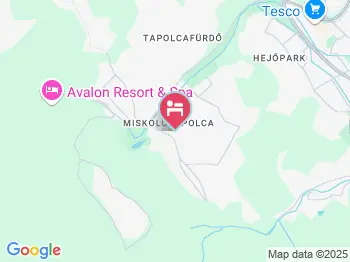 Abigél Vendégház Miskolctapolca a térképen