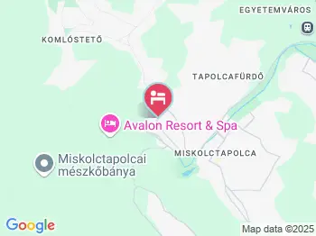 Adrienne Villa Miskolctapolca a térképen