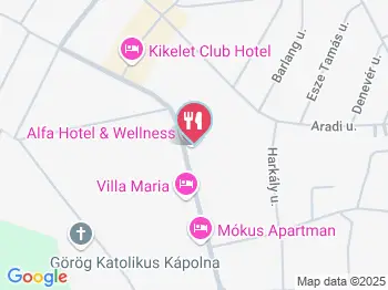 Alfa Hotel - La' Fiesta Étterem Miskolctapolca a térképen