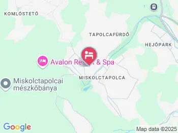 Amaretto Szállás Miskolctapolca a térképen