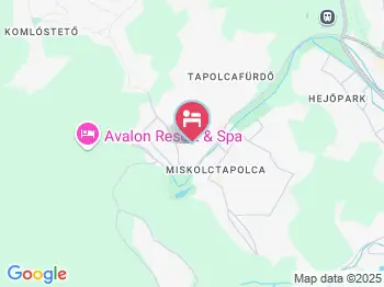 Amigó Apartman Miskolctapolca a térképen