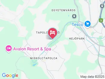 Aphrodite Panzió Miskolctapolca a térképen