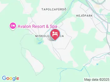 Aradi Úti Vendégház Miskolctapolca a térképen