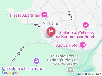 Avalon Resort & Spa Miskolctapolca a térképen