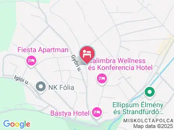 Boróka Apartmanház Miskolctapolca a térképen