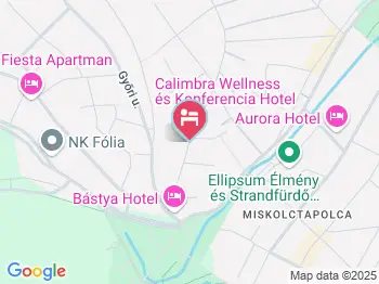 Calimbra Konferencia & Wellness Hotel Miskolctapolca a térképen