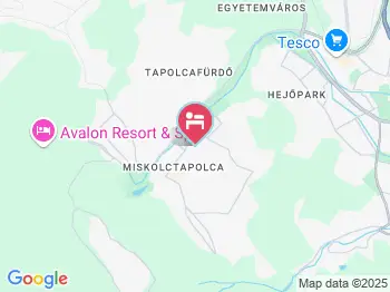 Éden Vendégház Miskolctapolca a térképen