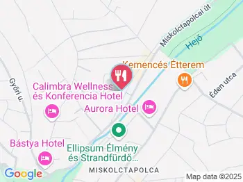 Flóra Panzió Étterme Miskolctapolca a térképen