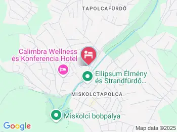 Flóra Panzió Miskolctapolca a térképen