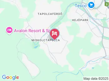 Harsányi Vendégház Miskolctapolca a térképen