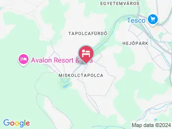 Hotel Hungaria Miskolctapolca Miskolctapolca a térképen