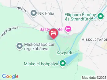 Hotel Kitty Miskolctapolca a térképen