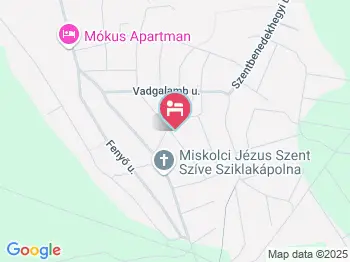 Hotel Kolibri Miskolctapolca a térképen