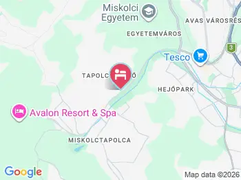 The Jakuzzi Room Miskolctapolca a térképen