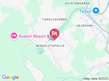 Jutka Villa Miskolctapolca a térképen