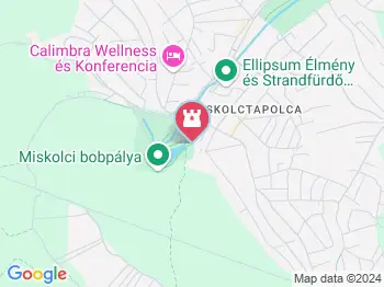 Kalandtúra Park Miskolctapolca a térképen