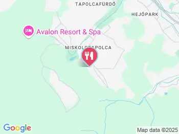 Kis Anna Halászkert Miskolctapolca a térképen