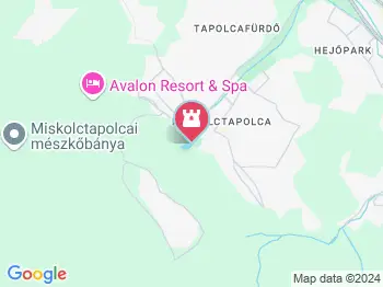 Miskolctapolcai Közpark és Csónakázó-tó Miskolctapolca a térképen