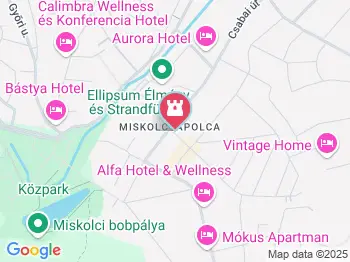 Ellipsum Élmény- és Strandfürdő Miskolctapolca a térképen