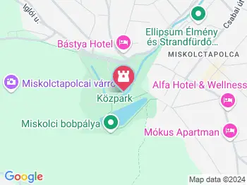 Plank Antal miniszobrai Miskolctapolca a térképen