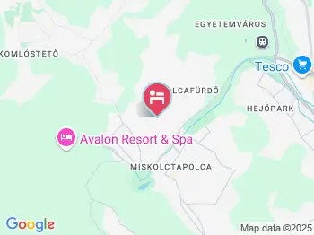Polgár Apartman Miskolctapolca a térképen