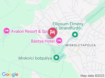 Sallai Vendégház Miskolctapolca a térképen